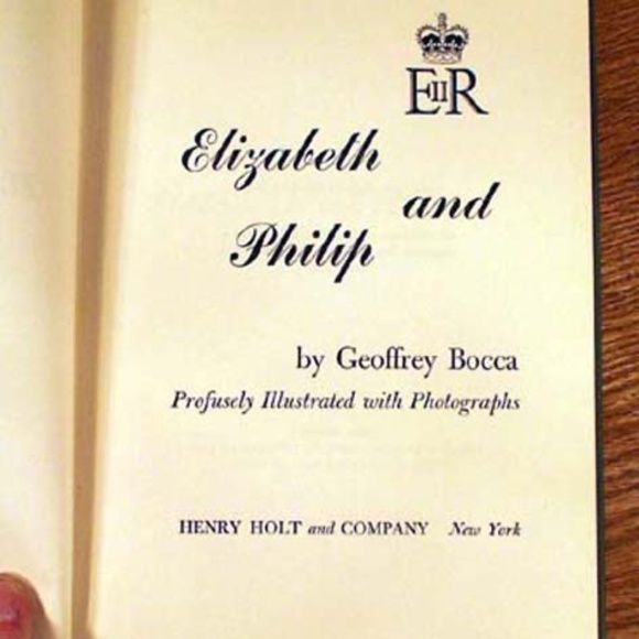 ELIZABETH AND PHILLIP, 1953, FIRST EDITION, GEOFFREY BOCCA, HARD COVER, Lots of - Picture 1 of 1